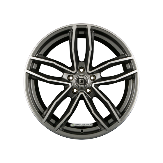 DIEWE WHEELS ALITO PLATIN S MACHINED - Anthrazit Glanz Frontpoliert